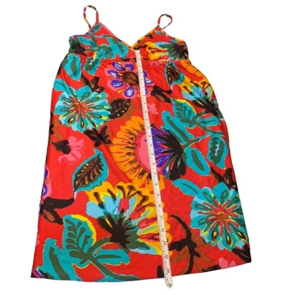 Lucky Brand Floral Abstract Swimsuit Coverup Dress Size XS - S - Picture 8 of 8
